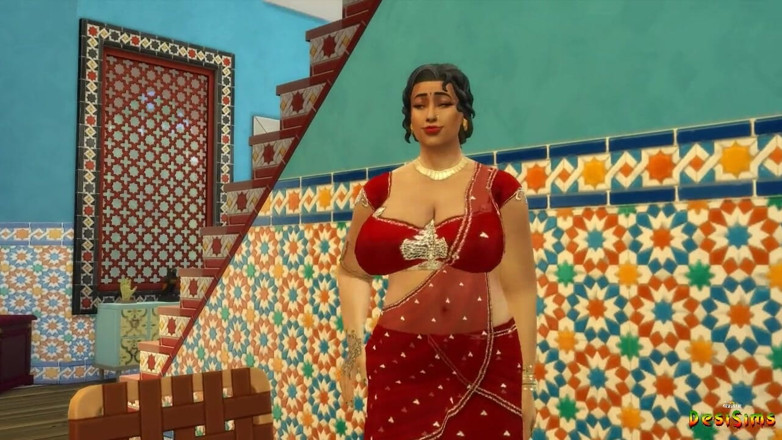 Desi Sims: Lakshmi Stepaunty ถูกเจ้านายเงียนของสามีลักพาตัว - Wicked