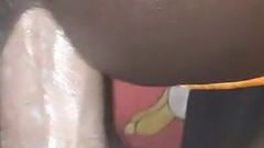 Ebony Ass with White Dick