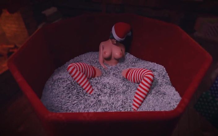 MsFreakAnim: Overwatch porno, Kiriko s’est fait surprendre à Noël 34, animation hentai en 3D