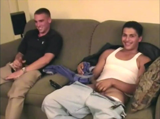 Latino Fucker: Two so sexy latinos straight boy curious show the cock...