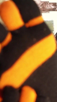 Zehen socken necken