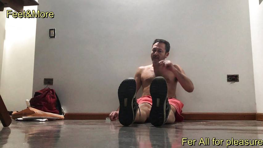 Playing with Sneakers and Smoking (Feet&More)