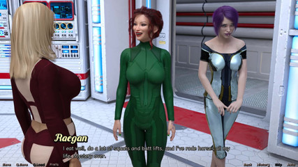 Dirty GamesXxX: 宇宙で座礁:あなたが望むなら、あなたは私のお尻を叩くことができます。エピソード20
