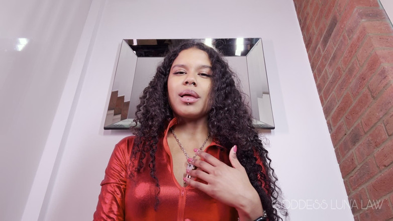 Goddess Luna Law: Tvůj penis je teď můj - cudnost femdom POV