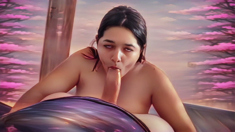 Sashasweet: 해질 무렵 자지 빨기