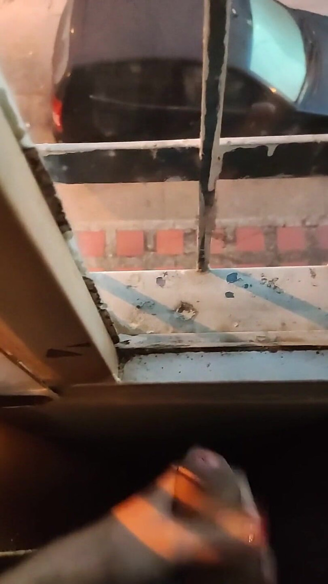 Jerking off in the window pt.2 (Camilo Brown)