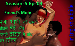 Dark desi fantasy: S-5-ep-04 Desi knubbig pooja bhabhi knullades hela natten av sin...