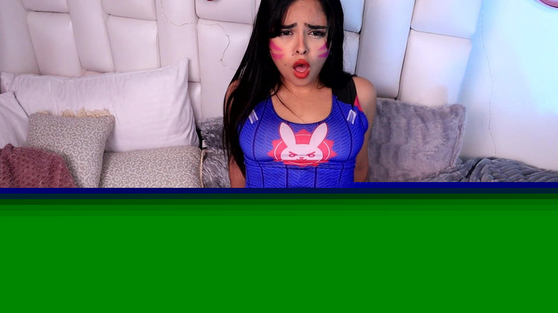 CuttieJennie: POV: 정액을 얻을 준비가 된 덥수룩한 D.va