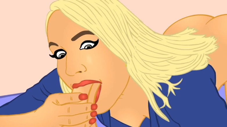 Back Alley Toonz: Melanie Monroe's sexy pawg milf reet N footsex