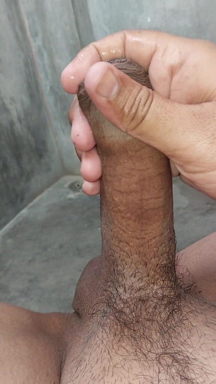 Bigcocka: Naked at Afternoon on Bathroom #big #bigcock #black