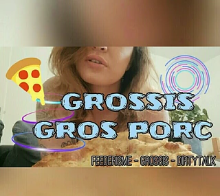 Feederism / daging babi / kotor: babi besar Grossis