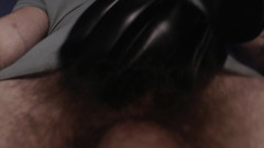 Hunky time: Das Alpha Mit Lederhandschuhen Dominiert