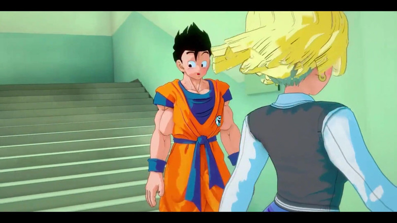Fantasy king: Dragon Ball Zex, глава 2 | Частина 1 | Android 18 і Videl хочуть трахнути Гохана, але..