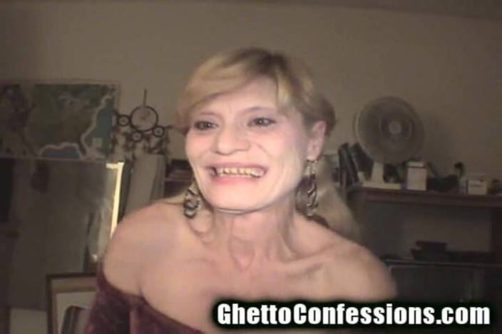 Ghetto Confessions: Bunicuță din ghetou Monstru mireasa suge pula Geezer Gremlin!
