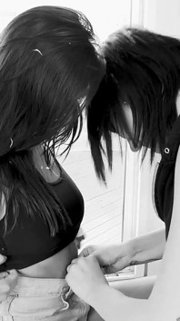 Classic Hot Lesbian Action in the Kitchen
