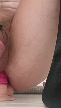 Wbc Sissy in Strumpfhosen - Solo-eier Tiefes Dildoreiten