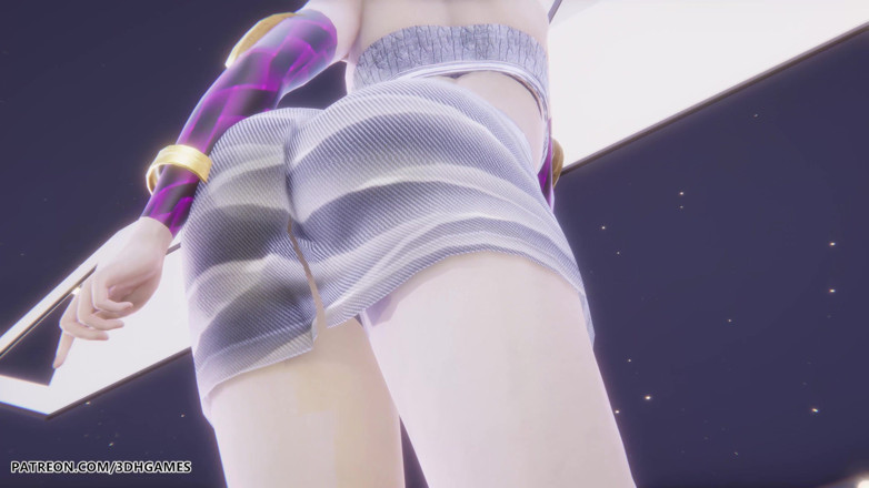3D-Hentai Games: MMD Mamamoo - Starry Night Evelynn Sexy Striptease League of Legends...