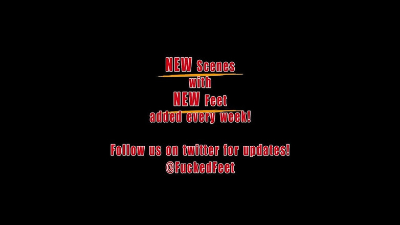Fucked Feet: Footjob pertama Kloe Love!