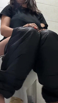 Crazy Toilet Farts in Black! Nipple Pops
