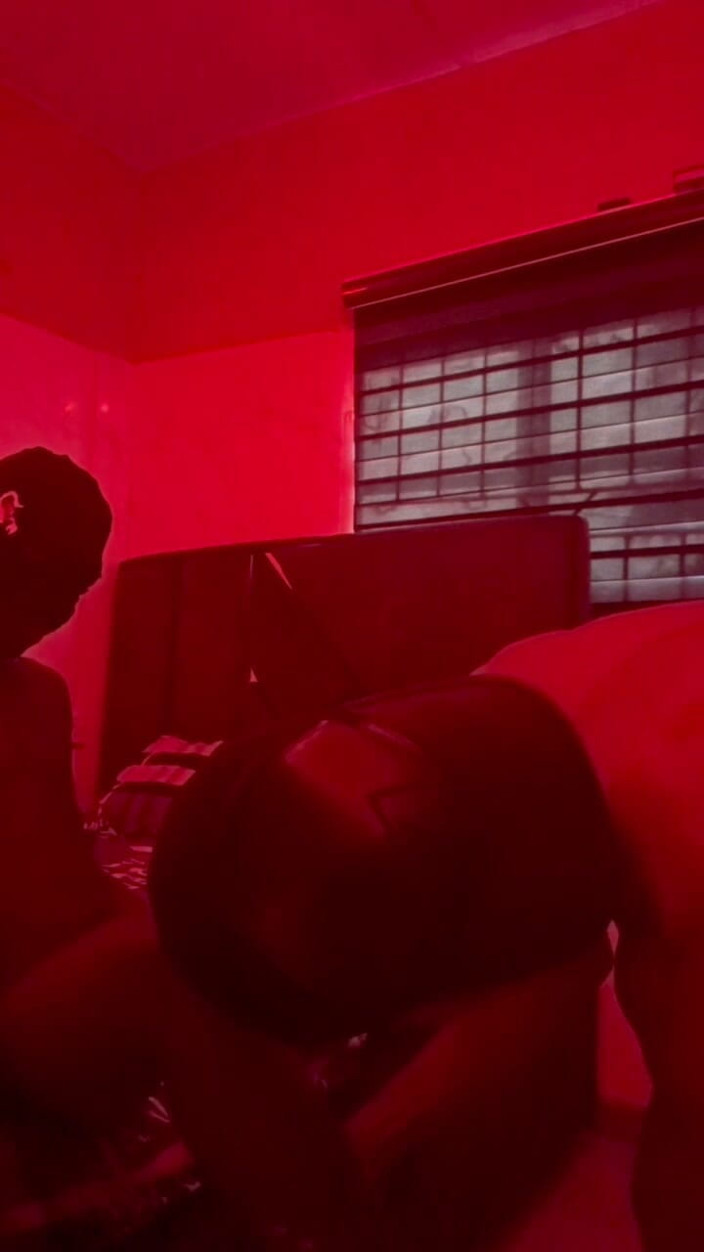 Africa TwinkBoys: College Twink Friends Fuck After College Under Red Lights