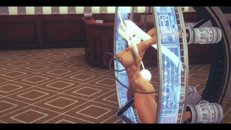 HentaiTubes: マイヒーローアカデミア変態 - うさぎ山ハードセックス ベアバックセックスマシンとスリーサム - 日本のアジアマンガアニメゲームポルノ