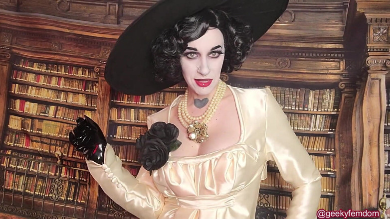 Geeky Femdom: Lady Dimitrescu World Wide JOI
