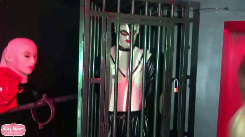 Lady Valeska: Sissy amy mit spießbraten