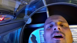 im solarium mit abspritzen