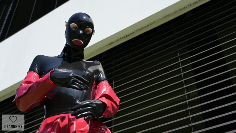 Lizanne: Red Latex Springtime