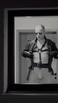 Lycra leren hunk 11 (twee cumshots xl)