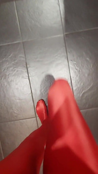 Someone Bought Me Red Tights) I Like It)