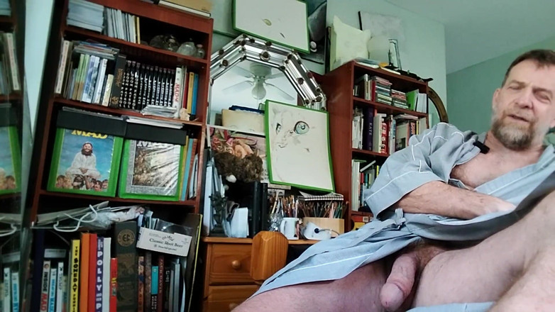 Hairyartist: Widzisz pops wielki dyskietka kutas i man sack w jego...