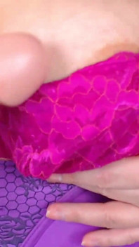 Big Natural Tits POV Tease and Toy Play Busty MILF Cam Archive Clip