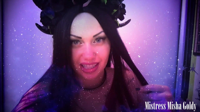Goddess Misha Goldy: SPH-förförelse från succubus! Jag behöver din sperma!