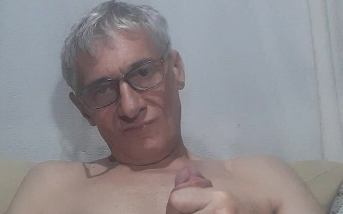 Big uncut hard cock: Cumshot Big Load