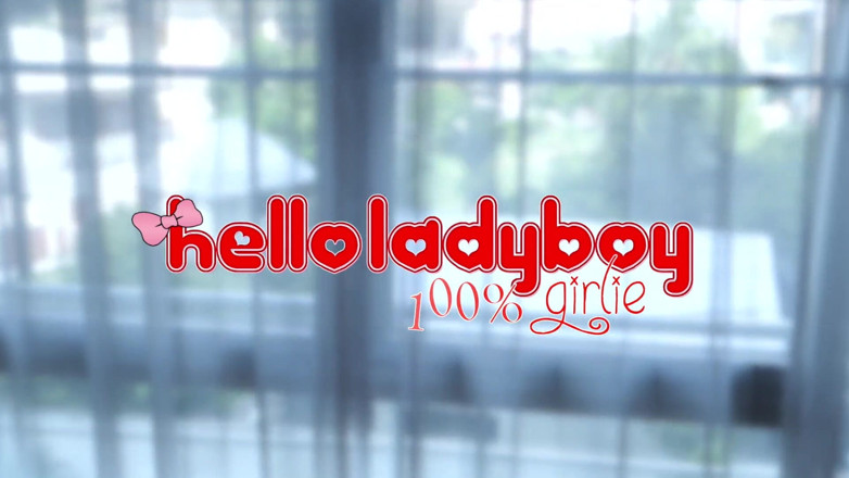 Hello Lady Boy: Model sange Asia menguras sleingan kontol besar