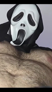 Halloween Special POV Roleplay - Noszenie mojej maski krzyku i szarpanie się ostro przed twarzą