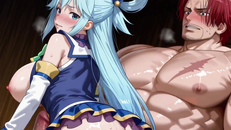 Prznai: Shanks (op) X Aqua (konosuba)