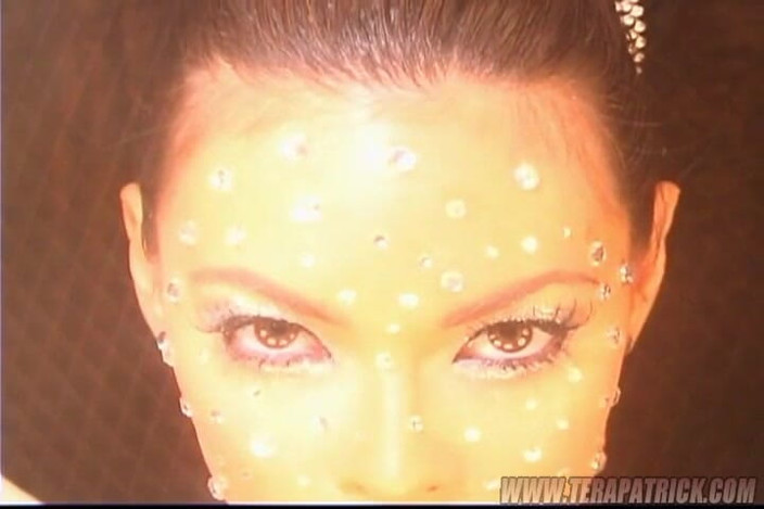 Tera Patrick: Sesja Zdjęciowa Diamond Face Bike Bielizna Z Tera Patrick