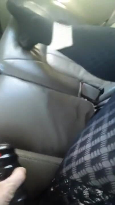 Angel Sapphire studio: Angel fucking her pocket pussy in the car