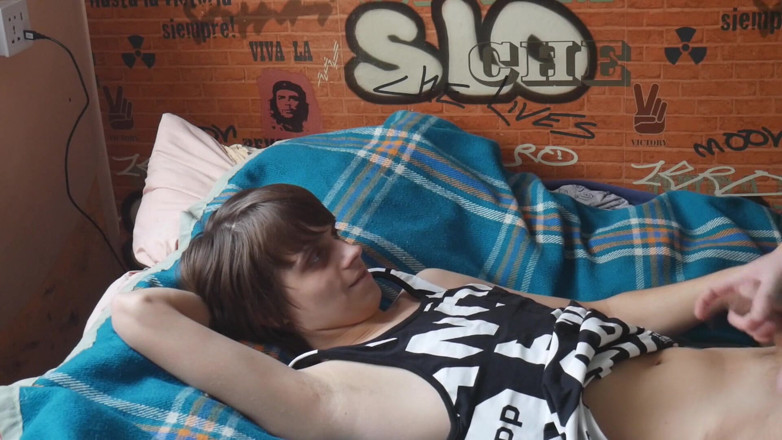 Ethan Alex: Bareback fucking tight teen friend