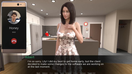 Dirty GamesXxX: NTR Dream: soțul este la serviciu și soția își invită vecinul acasă...