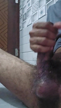 My Hot Big Dick Massage with Saliva