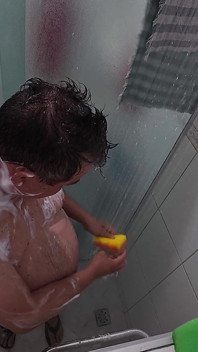 Stepdaddy Taking a Shower