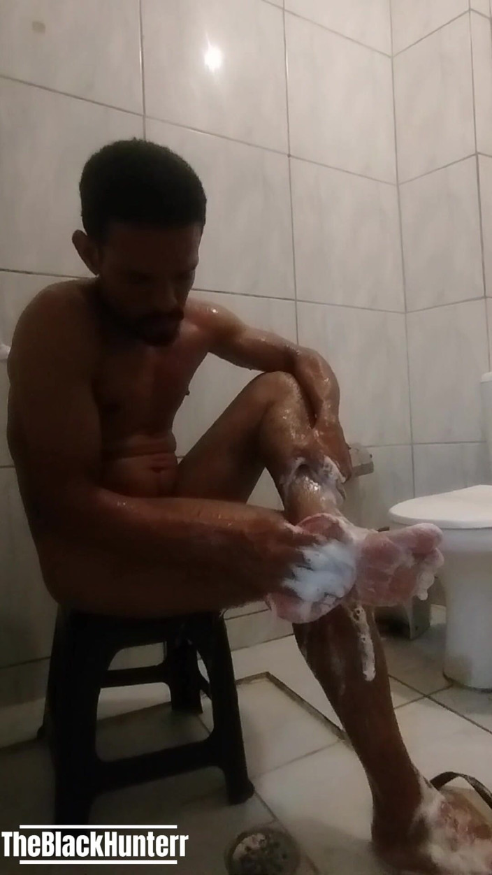 TheBlacKHunterr: Filming Colleague in the Bathroom
