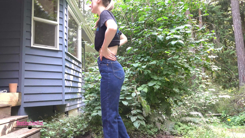 Destination Kat: Zvlhčující džíny Comp