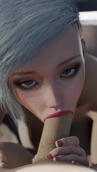 Nexus 3 Órbita Meta. Animación 3D follada en una estación espacial con rubia sexy
