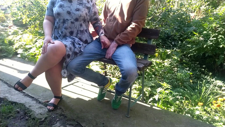 OurFetishLife: Horny mother-in-law licks cum from fingers after handjob to son-in-law...