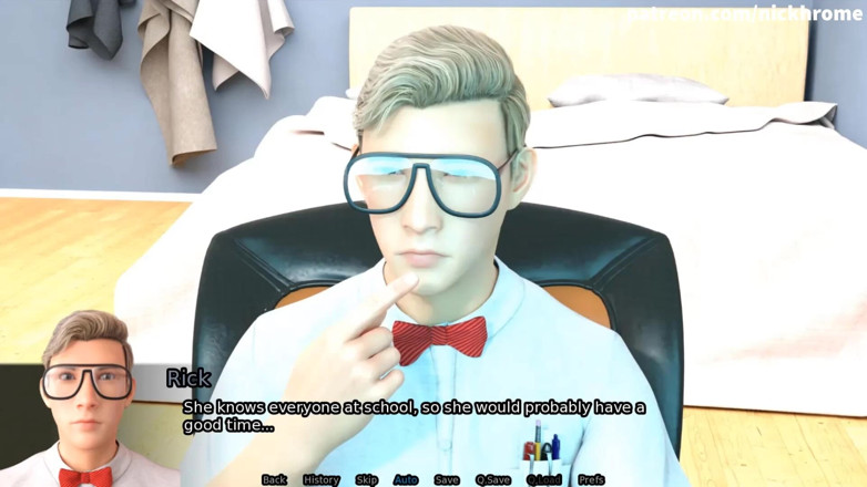 Visual Novels: SexBot 34 - terus menjilat saya
