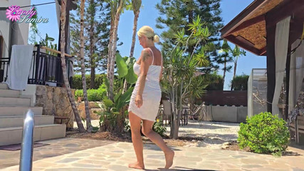 Candy Samira: Bí quyết hồ bơi! Anh chàng nhút nhát đụ